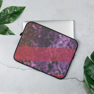 Open image in slideshow, Pixel Perfect Pink Laptop Sleeve
