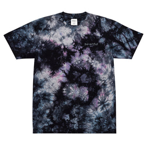Open image in slideshow, &quot;be artful&quot; Embroidered Tie-Dye by Kan Kan Studios
