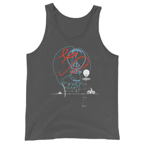 Open image in slideshow, Distance of Vision Unisex Tank Top
