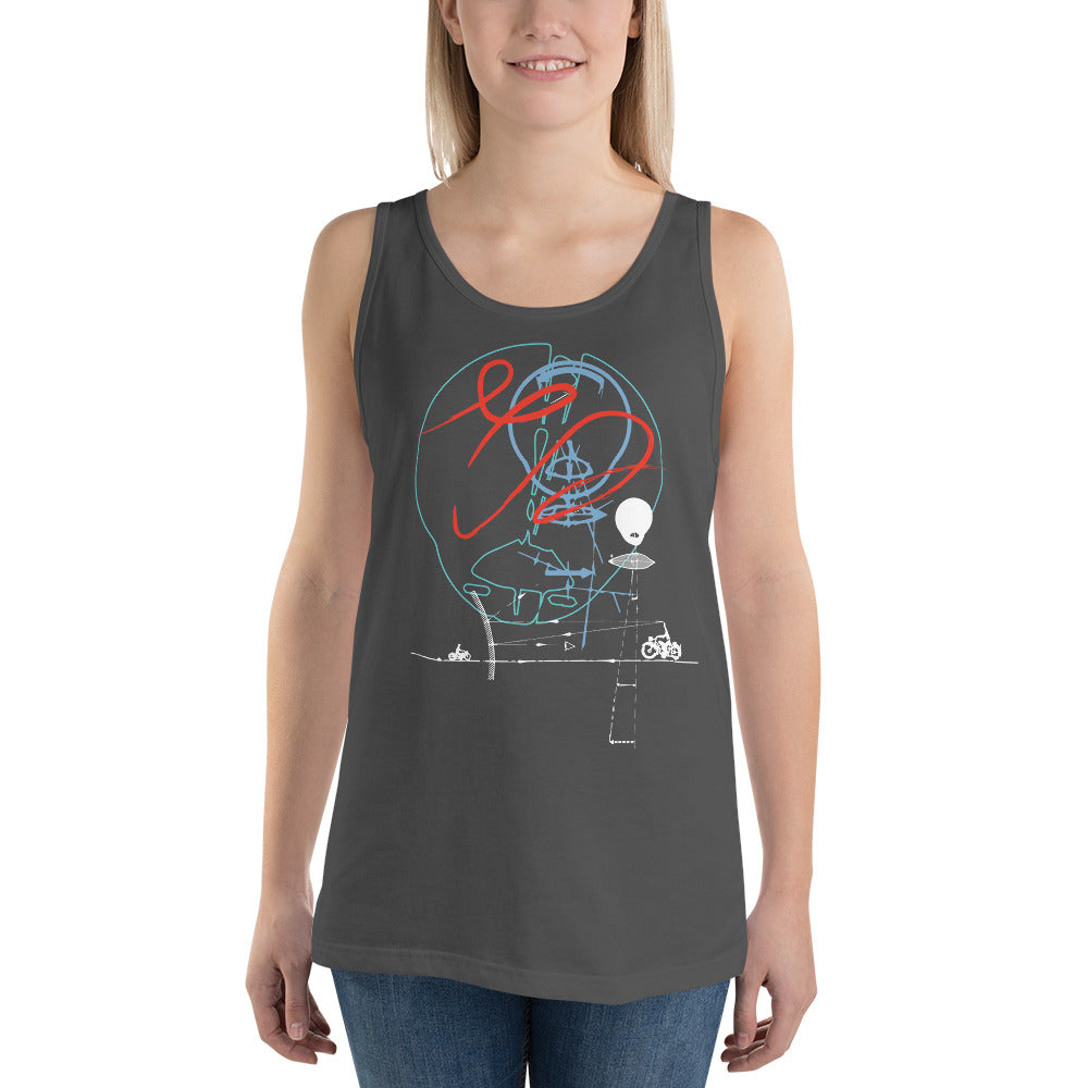 Distance of Vision Unisex Tank Top
