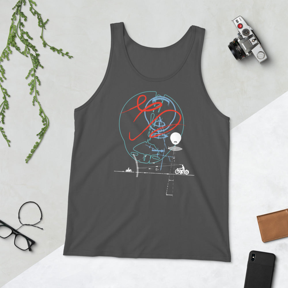 Distance of Vision Unisex Tank Top